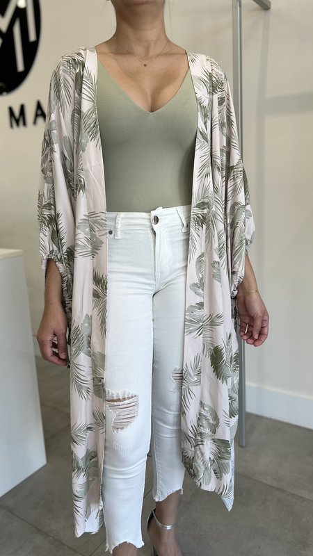 Taylor Bubble Sleeve Kimono