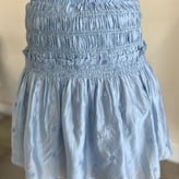 Loren Dot Embroidered Elastic Waist Skirt