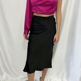 Eleanor Satin Midi Skirt
