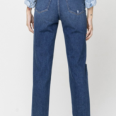 Doria High Rise Straight Leg Denim