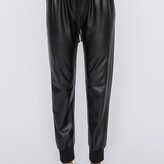 Amanda Faux Leather Jogger Pants