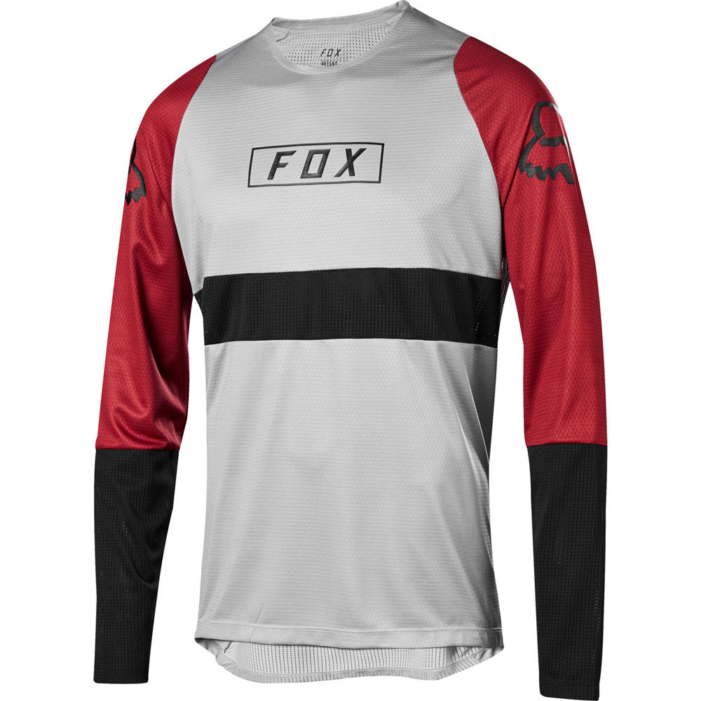 fox defend long sleeve jersey