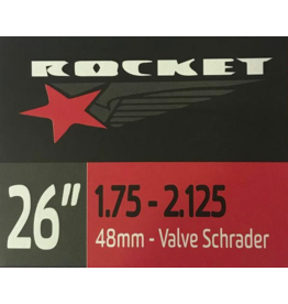 Rocket Tube 26 x 1.75-2.125 48mm Schrader Valve