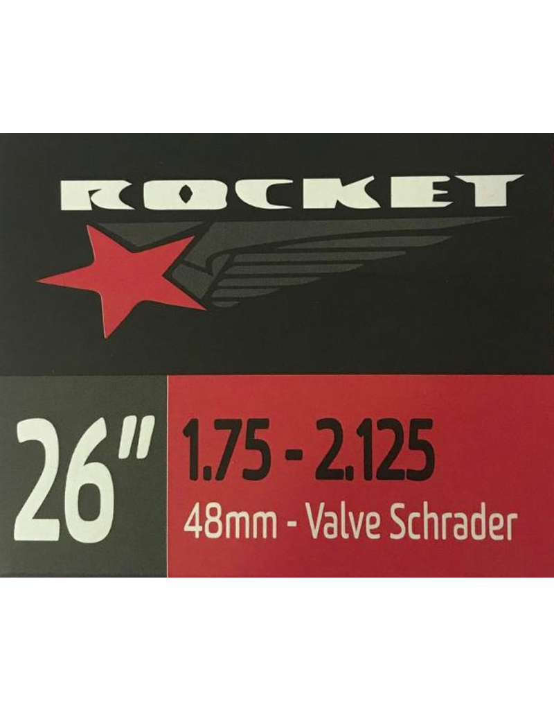 Rocket Tube 26 x 1.75-2.125 48mm Schrader Valve