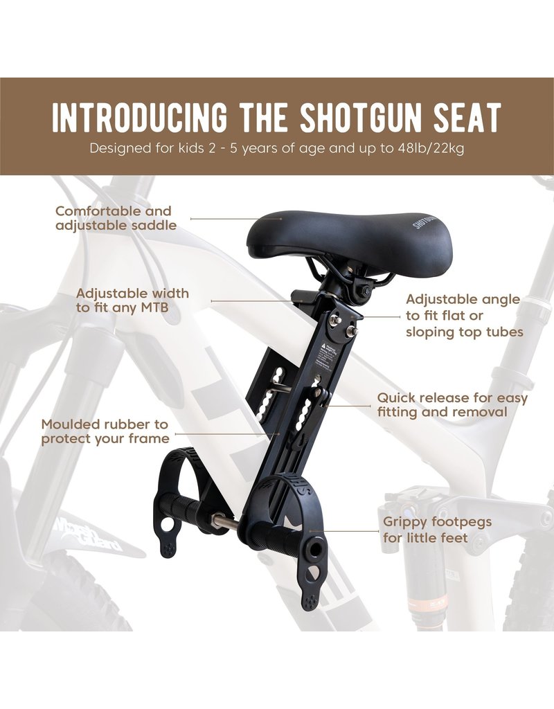 Shotgun Kids MTB Seat