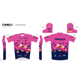 Tineli Alliance Airlines BCNA Cycle Jersey Pro Aero Fit