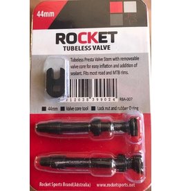 Rocket Tubeless Valve Set 44mm