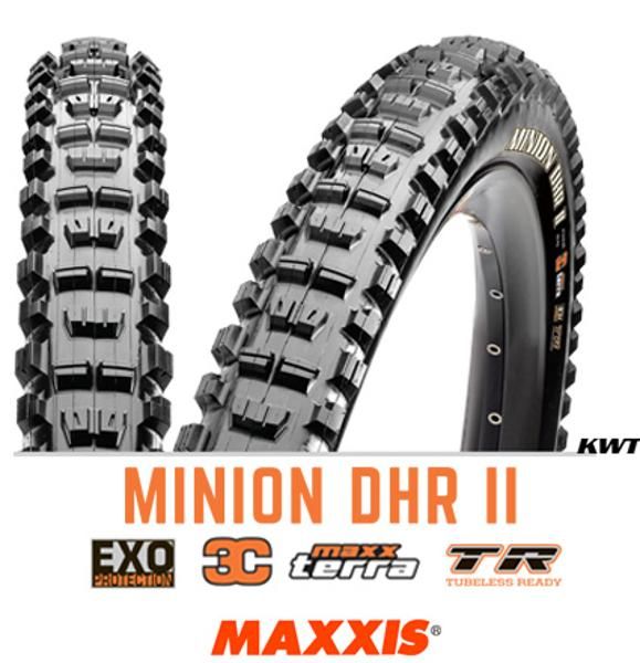 maxxis minion dhr ii 27.5 x 2.4