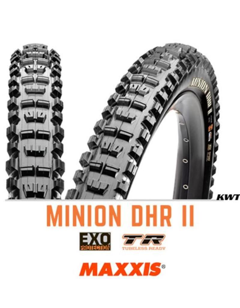 MAXXIS Maxxis Minion DHRII 29 x 2.4 WT TR 60TPI BLACK