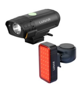 LUNAR Light Set - ASTRO 400 Combo - 400 Lumen Front - 50 Lumen Rear USB-C
