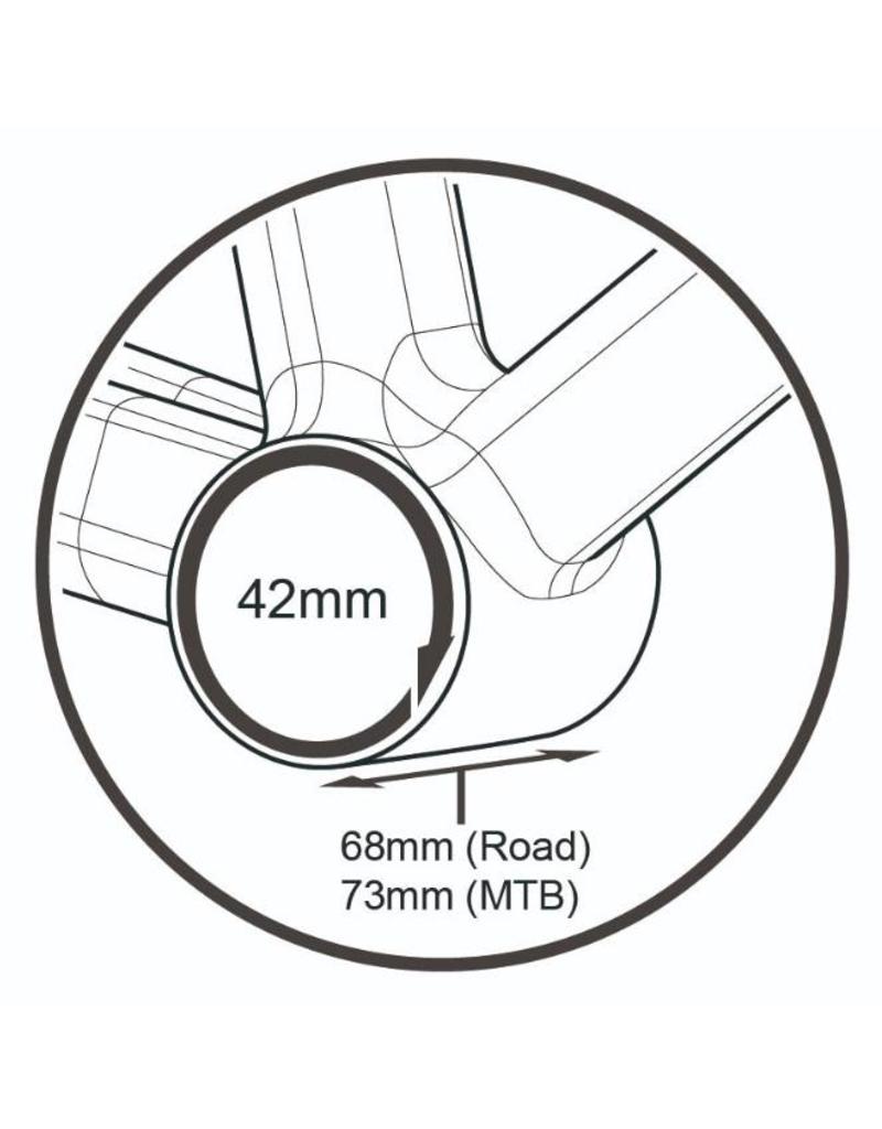 TriPeak BB30 PF30-Shimano 24 Bottom Bracket