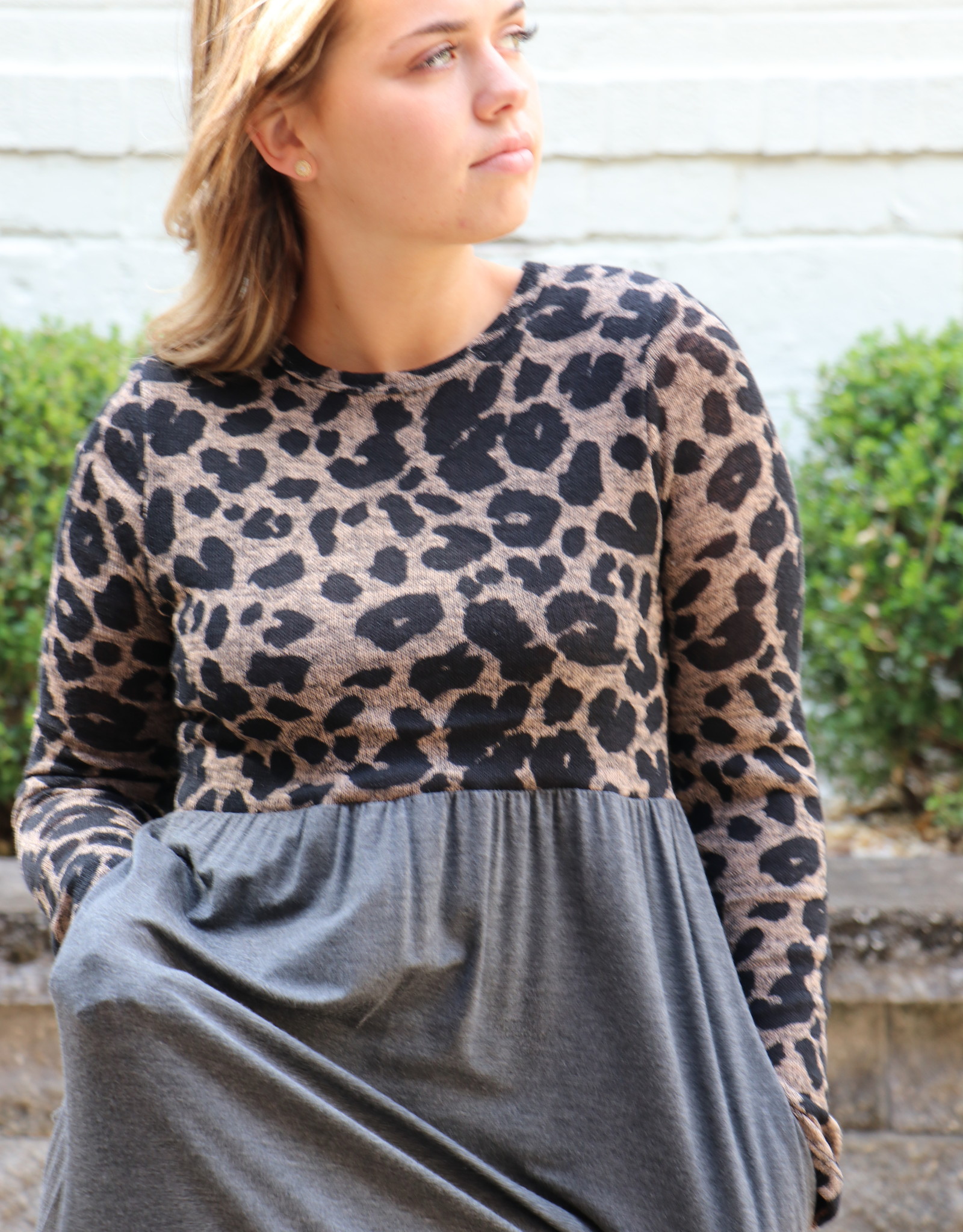 The Spotted Midi Dress