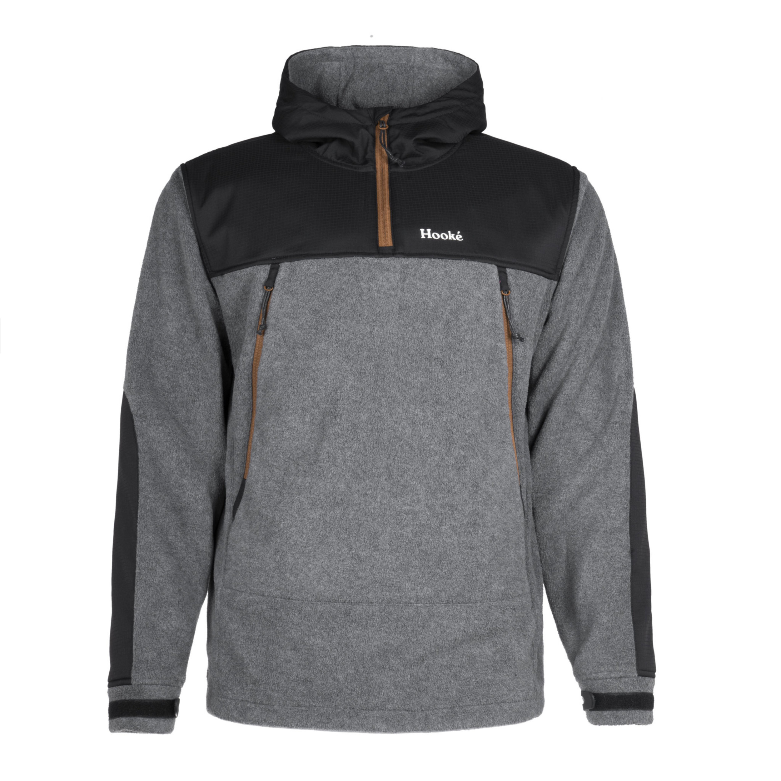 mens black tech fleece hoodie
