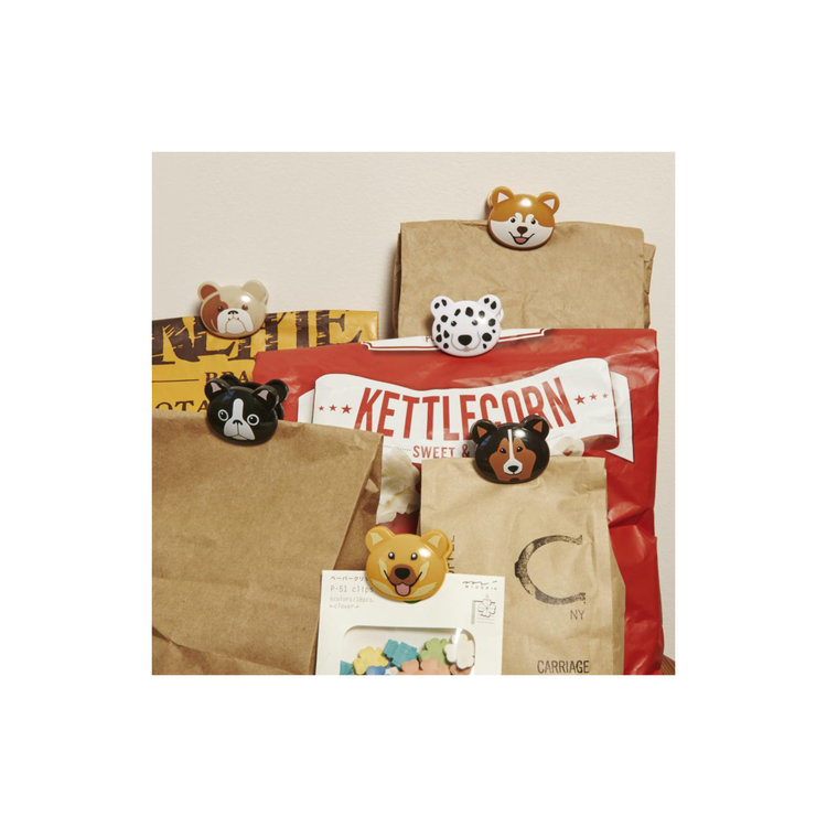 Kikkerland Doggie Bag Clips