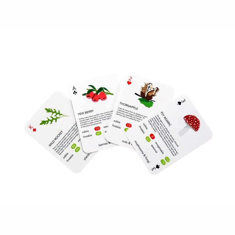 Kikkerland Foragers Playing Cards