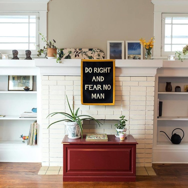 Oxford Pennant Do Right And Fear No Man Camp Flag