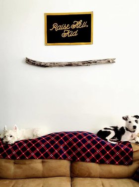 Oxford Pennant Raise Hell Kid Camp Flag