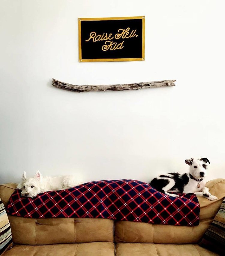 Oxford Pennant Raise Hell Kid Camp Flag