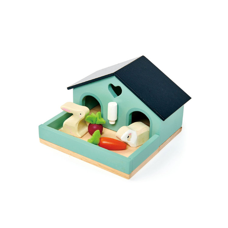 Tender Leaf Toys Wooden Rabbit Set