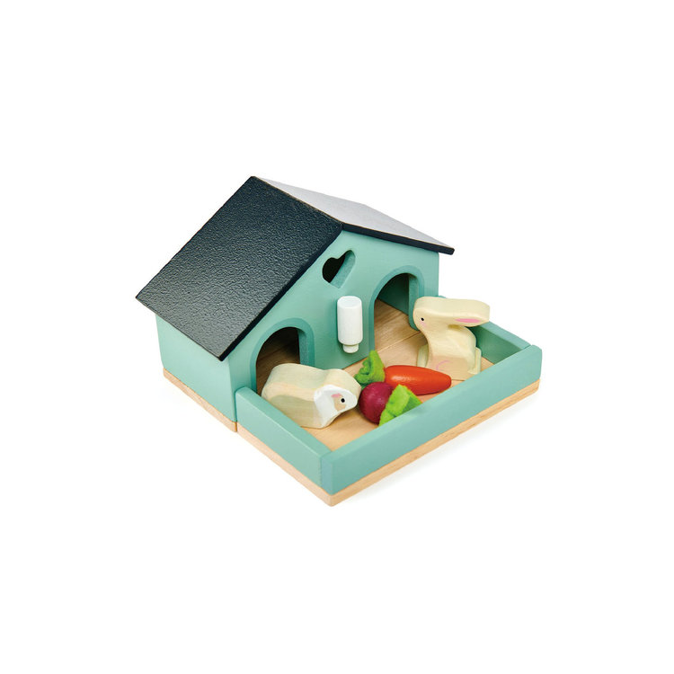 Tender Leaf Toys Wooden Rabbit Set