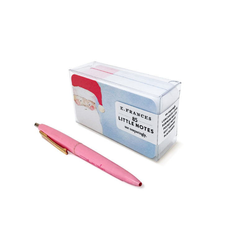 E. Frances Paper Santa Little Notes