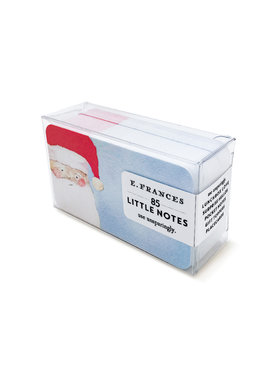 E. Frances Paper Santa Little Notes
