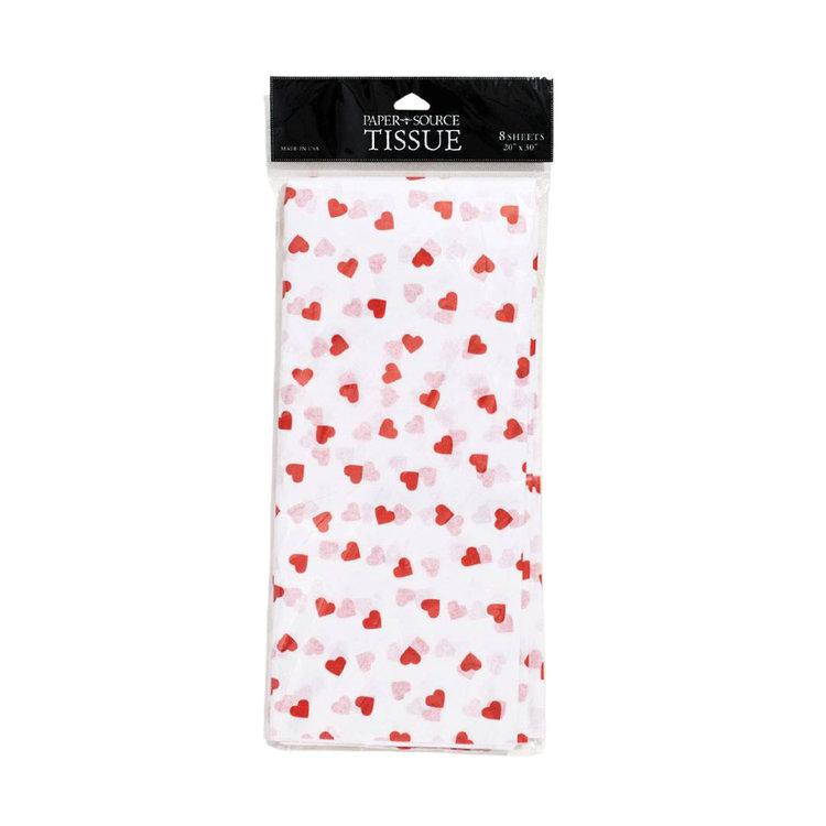Waste Not Paper Heart Tissue Paper