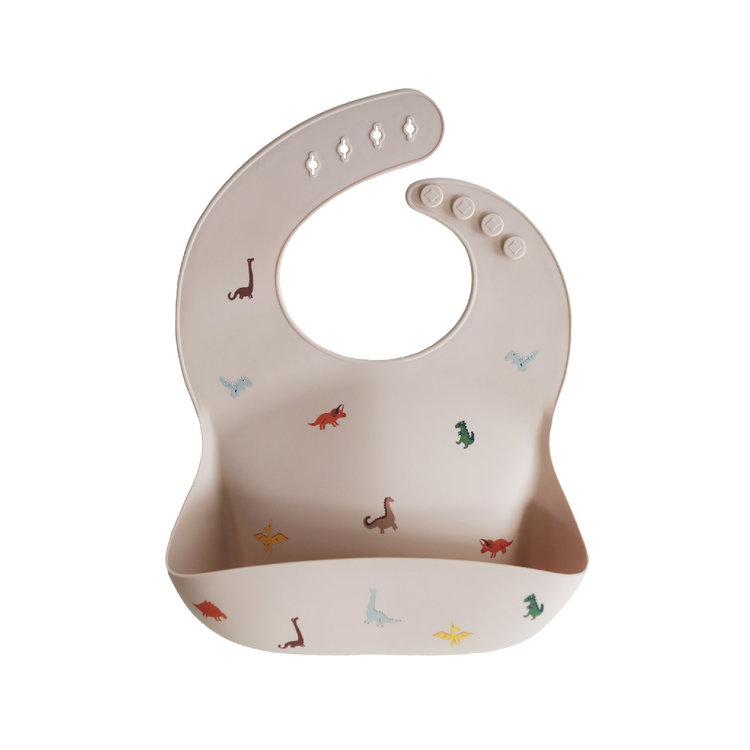 Mushie & Co Silicone Baby Bib