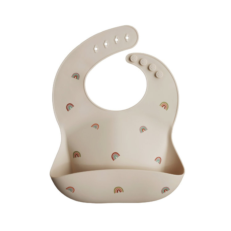 Mushie & Co Silicone Baby Bib