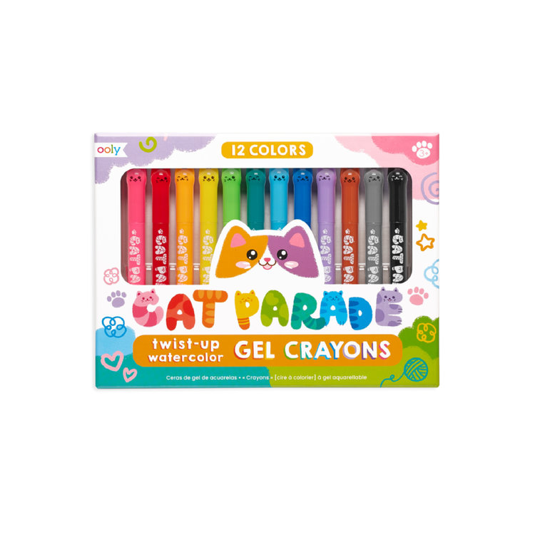 Ooly Cat Parade Watercolor Gel Crayons