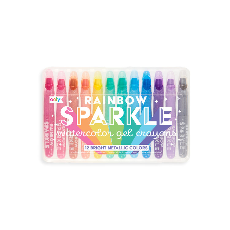 Ooly Rainbow Sparkle Metallic Gel Crayons