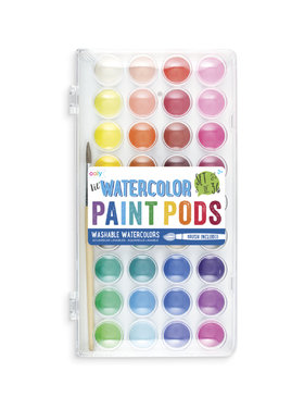 Ooly Lil Paint Pods- Watercolor and Brush