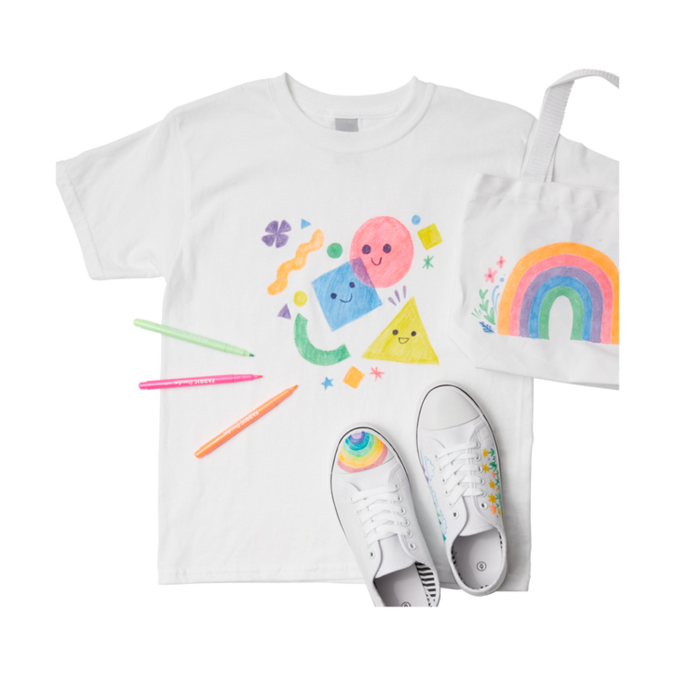 Ooly Fabric Doodlers Permanent Markers