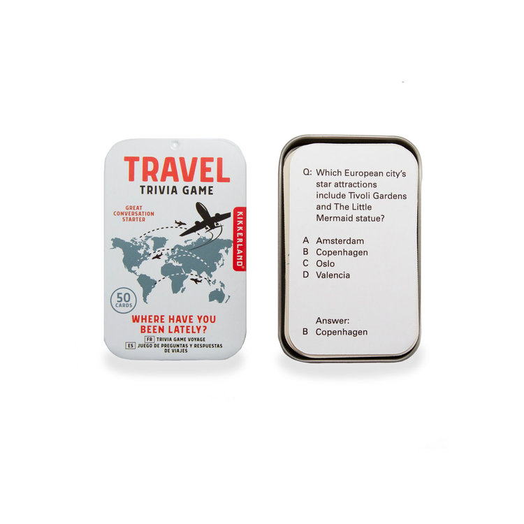 Kikkerland Travel Trivia