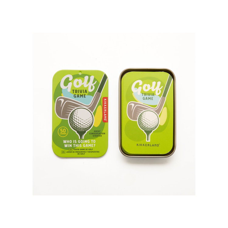 Kikkerland Golf Trivia