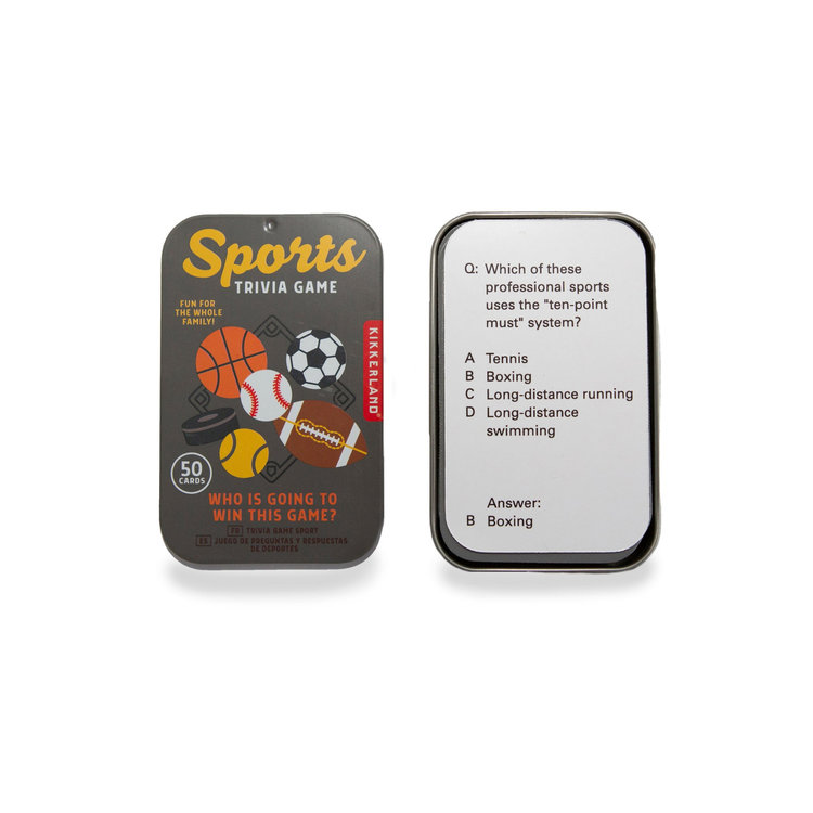 Kikkerland Sport's Trivia