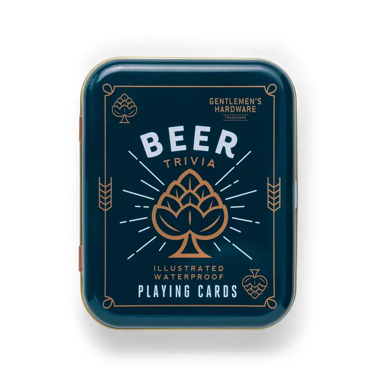 Gentlemen's Hardware Beer Playing Cards