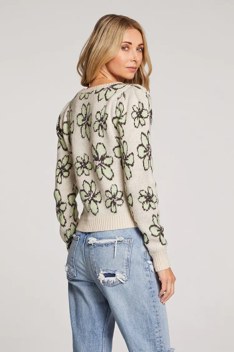 Saltwater Luxe Glory Sweater Limelight