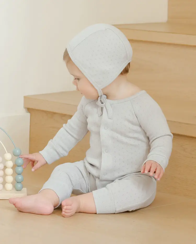 Rylee + Cru Inc. POINTELLE LONG JOHN || CLOUD