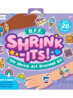 Ooly Shrink-Its Art Bracelet Kit BFF