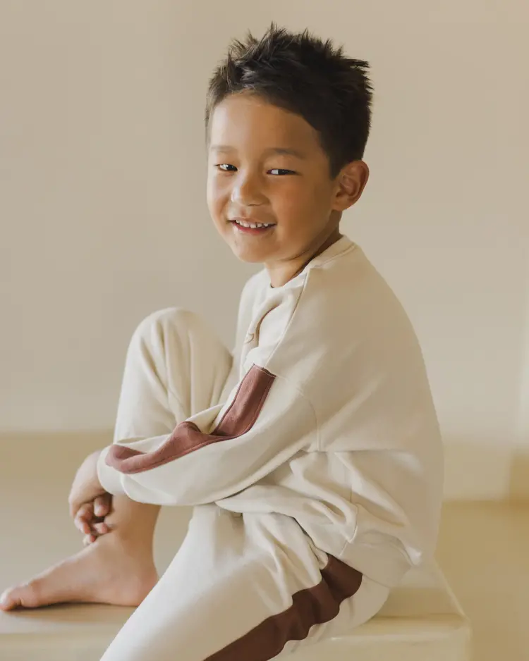 Rylee + Cru Inc. RELAXED SWEATSHIRT || STONE