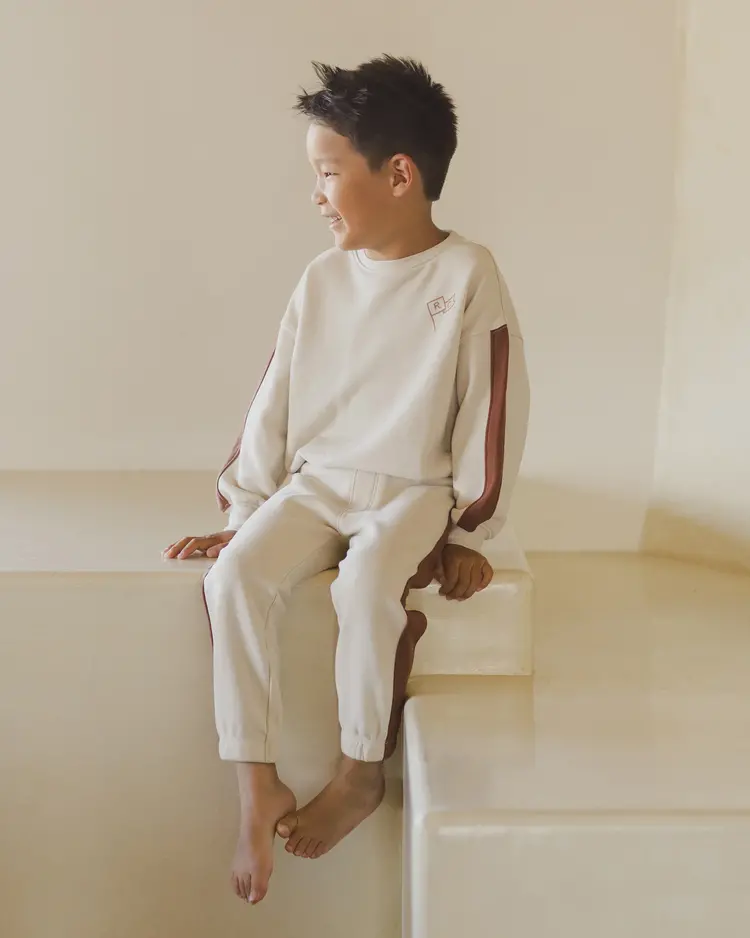 Rylee + Cru Inc. JOGGER PANT || STONE