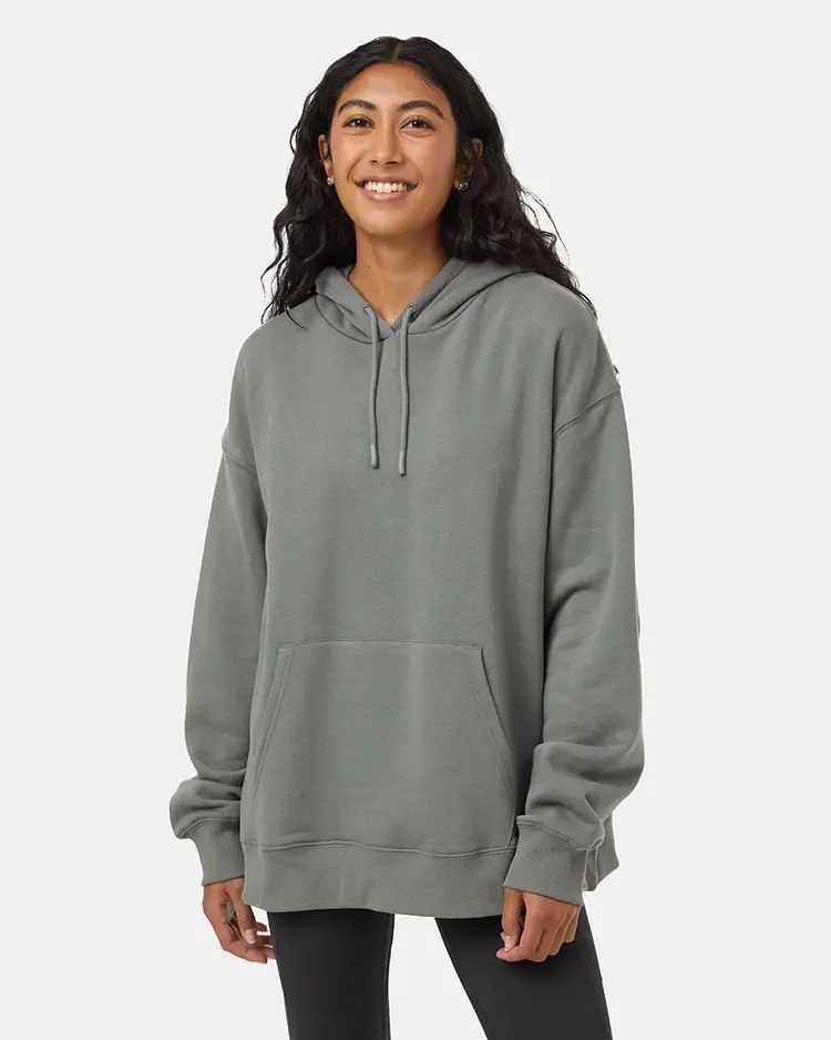 Ten Tree Tree Fleece Oversized Hoodie Mineral