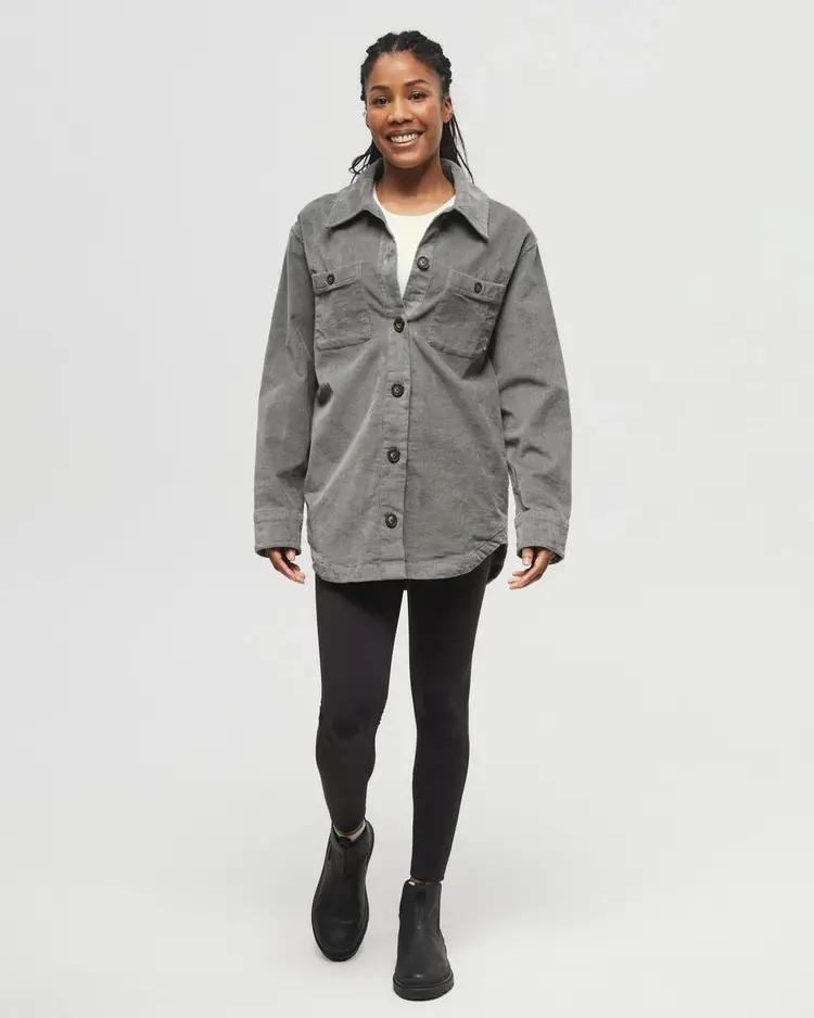 Ten Tree Mineral EcoStretch Corduroy Shacket