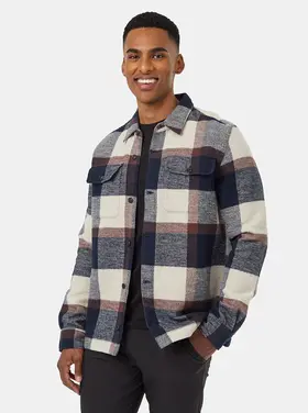 Ten Tree Midnight Blue Heavy Weight Flannel Jacket