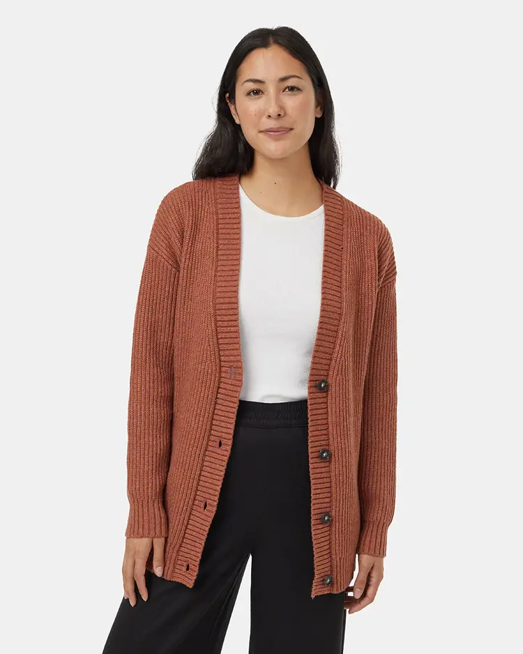 Ten Tree W Highline Oversized Button Cardigan
