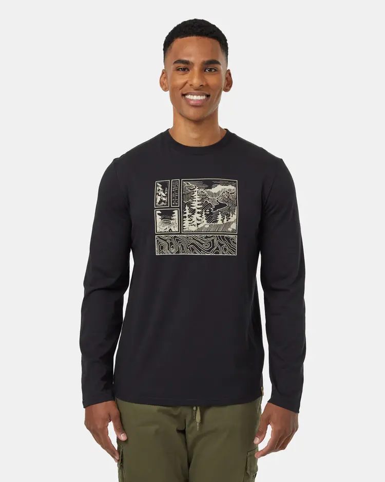 Ten Tree Topography Stamp Longsleeve