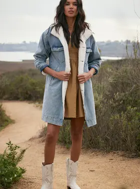 Saltwater Luxe Solace Jacket Stonewash Denim