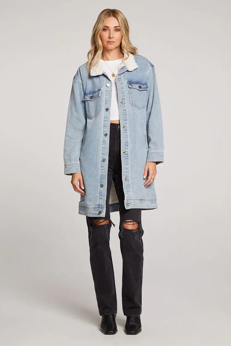 Saltwater Luxe Solace Jacket Stonewash Denim