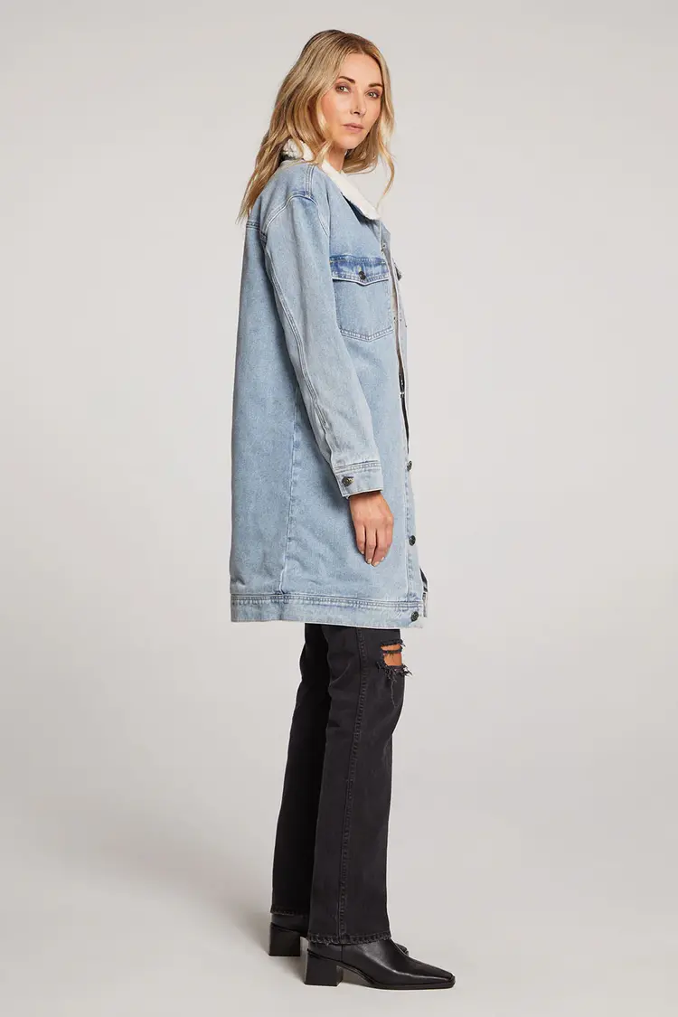 Saltwater Luxe Solace Jacket Stonewash Denim